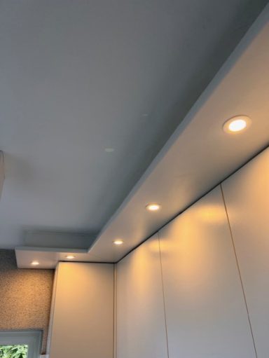 Halogeen spots in keuken vervangen door LED spots